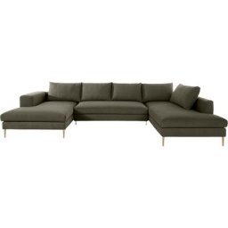 OTTO products Wohnlandschaft Finnja, Bettfunktion (371cm x 83cm x 210cm) oder ohne (351cm x 83cm x 170cm)