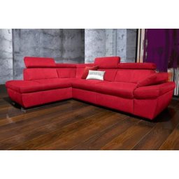 exxpo - sofa fashion Ecksofa, inklusive Kopfteil- und Armteilverstellung, wahlweise mit Bettfunktion