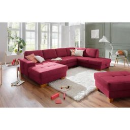 Home affaire Hocker Pucci, mit Kontrastnaht