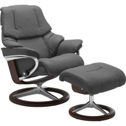 Stressless® Relaxsessel Reno, mit Signature Base, Größe S, M & L, Gestell Braun