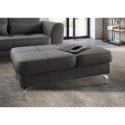 sit&more Hocker Bendigo V, mit Klappfunktion, Bodenfreiheit 12 cm, wahlweise in 2 Fußfarben