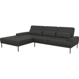 GALLERY M branded by Musterring Ecksofa Viola, mit Sitztiefenverstellung, mit Metallfüßen, inklusive Nierenkissen