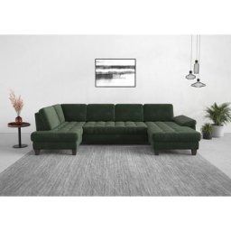 sit&more Wohnlandschaft, wahlweise mit Bettfunktion, Bettkasten, Sitztiefenverstellung