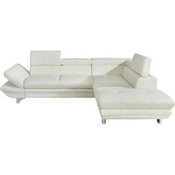 COTTA Polstergarnitur, (Set), Set: Ecksofa, Hocker, Kopfteilverstellung, wahlweise mit Bettfunktion