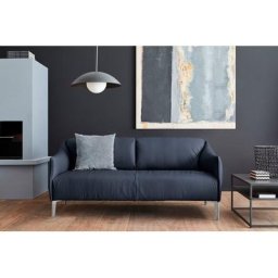 W.SCHILLIG 2,5-Sitzer sally, mit Metall-Winkelfüßen in Chrom glänzend, Breite 194 cm