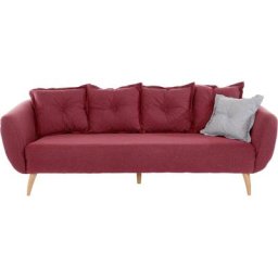 Home affaire 3-Sitzer Baggio, Zierkissen inklusive