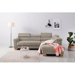 Home affaire Ecksofa, bis zu 140 kg pro Sitzfläche, auch in Bezug Aqua Clean Supreme