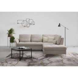INOSIGN Ecksofa Palm Beach, Federkern, mit Sitztiefenverstellung, wahlweise mit Bettfunktion
