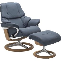 Stressless® Fußhocker Reno, mit Signature Base, Gestell Eiche