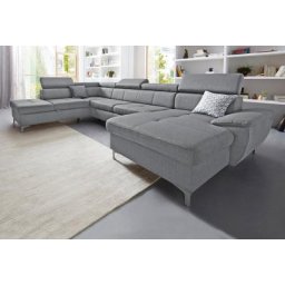 exxpo - sofa fashion Wohnlandschaft, wahlweise mit Bettfunktion und Bettkasten