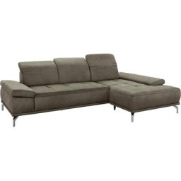 Places of Style Ecksofa Caluna, mit Sitztiefen- und Kopfteilverstellung