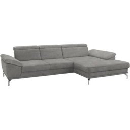 sit&more Ecksofa, inklusive Sitztiefenverstellung, wahlweise mit Kopfverstellung