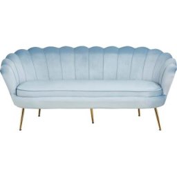 SalesFever 3-Sitzer Clam, extravagantes Muscheldesign