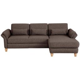 Home affaire Ecksofa Palazzo, incl. Sitztiefenverstellung, wahlweise mit Bettfunktion und Stauraum