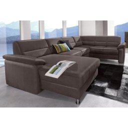 sit&more Wohnlandschaft, inklusive Boxspring/Federkern-Polsterung, wahlweise mit Bettfunktion