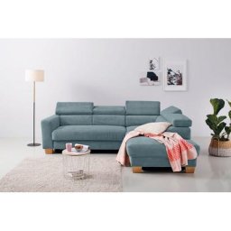 Home affaire Ecksofa, wahlweise Bettfunktion + Bettkasten, auch in Aqua Clean Supreme-Bezug