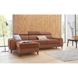 exxpo - sofa fashion Ecksofa, inklusive Kopf- bzw. Rückenverstellung, wahlweise mit Bettfunktion