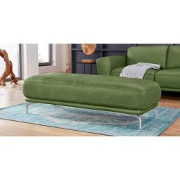 W.SCHILLIG Hocker montanaa, mit Metallfüßen in Chrom glänzend, Breite 141 cm