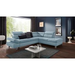 exxpo - sofa fashion Ecksofa, mit Kopf- bzw. Rückenverstellung, wahlweise mit Bettfunktion