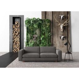 machalke® 3-Sitzer valentino, mit breiten Armlehnen, Füße Walnuss, Breite 221 cm