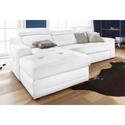 exxpo - sofa fashion Ecksofa, mit Köpf- bzw. Rückenverstellung, wahlweise mit Bettfunktion
