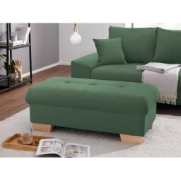 Mr. Couch Hocker, wahlweise mit Kaltschaum (140kg Belastung/Sitz), AquaClean-Stoff