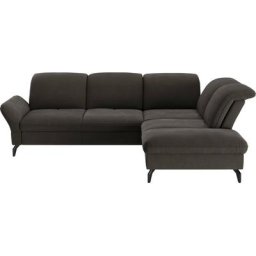 sit&more Ecksofa, Wahlweise mit Bett-, Kopfteil - und Armlehnfunktion, sowie Stauraum