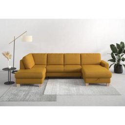 Home affaire Wohnlandschaft Summer, mit oder ohne Bettfunktion und Bettkasten, Cord-Bezug