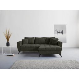 andas Ecksofa Lörby Luxus, Belastbarkeit bis 140kg pro Sitzplatz, auch mit Aqua clean-Bezug