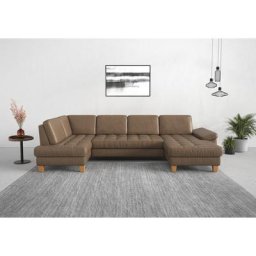 sit&more Wohnlandschaft, wahlweise mit Bettfunktion, Bettkasten, Sitztiefenverstellung