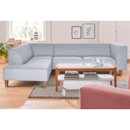 andas Ecksofa Diva, auch Webstoff in Rautenoptik erhältlich