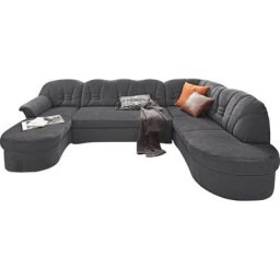 DOMO collection Wohnlandschaft Elva, wahlweise mit Bettfunktion und Federkern