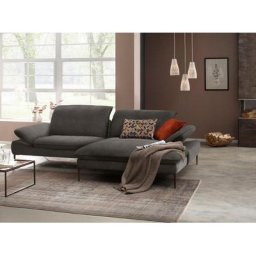 W.SCHILLIG Ecksofa enjoy&MORE, Sitztiefenverstellung, Füße bronze pulverbeschichtet, Breite 294 cm