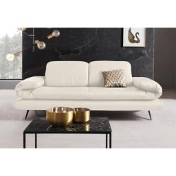 Places of Style 2-Sitzer Milano, Sitzbreite je Sitz 65 cm, wahlweise mit Rücken- + Armfunktion