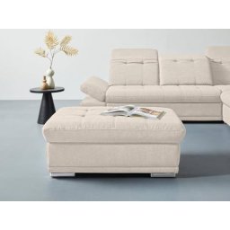 COTTA Hocker Holiday (1 St), gemütlicher Hocker im modernen Design