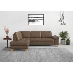 sit&more Ecksofa, mit Ottomane, mit oder ohne Bettfunktion, Bettkasten, Verstellung