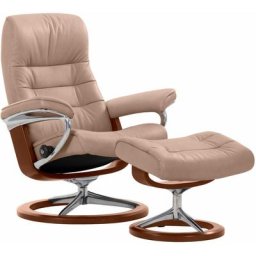 Stressless® Relaxsessel Opal (Set, Relaxsessel mit Hocker), mit Hocker, mit Signature Base, Größe S, mit Schlaffunktion