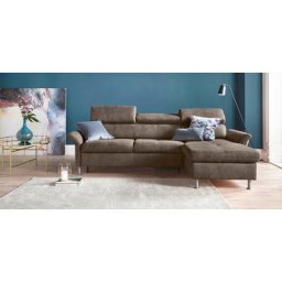 exxpo - sofa fashion Ecksofa, inkl. Kopf- bzw. Rückenverstellung, wahlweise mit Bettfunktion