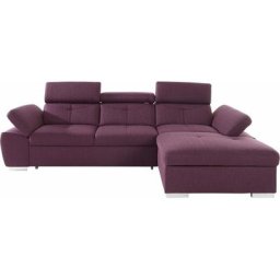 exxpo - sofa fashion Ecksofa, wahlweise mit Bettfunktion und Bettkasten