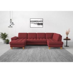 sit&more Wohnlandschaft, wahlweise mit Bettfunktion, Bettkasten, Sitztiefenverstellung