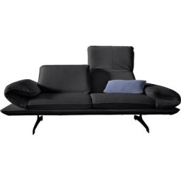 DOMO collection 2,5-Sitzer New York, wahlweise mit Arm- und Rückenfunktion, mit Kufenfüßen