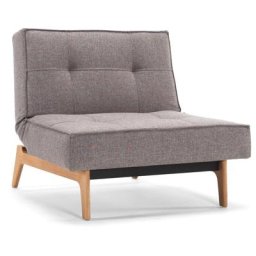 INNOVATION LIVING ™ Sessel Splitback, mit Eik Beine, in skandinavischen Design