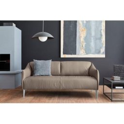 W.SCHILLIG 2,5-Sitzer sally, mit Metall-Winkelfüßen in Silber matt, Breite 194 cm