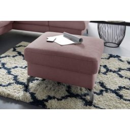 sit&more Hocker, Fußhöhe 12 cm, wahlweise mit unterschiedlichen Fußfarben