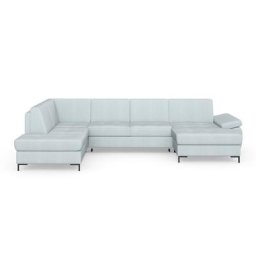 DOMO collection Wohnlandschaft Capelo, mit Armteilverstellung, wahlweise mit Bettfunktion, Federkern