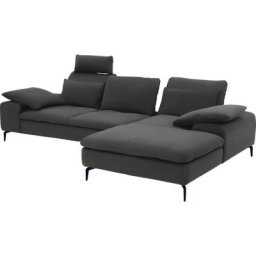 W.SCHILLIG Ecksofa valentinoo, Set, inklusive Hocker, mit Sitztiefenverstellung, Breite 299 cm