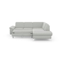 sit&more Ecksofa Padua, inklusive Sitztiefenverstellung, Armteilfunktion und Federkern
