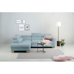 Home affaire Ecksofa, bis zu 140 kg pro Sitzfläche, auch in Bezug Aqua Clean Supreme