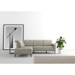 sit&more Ecksofa Bailando, wahlweise mit Kopfteilverstellung und Vorziehsitz, motorisch