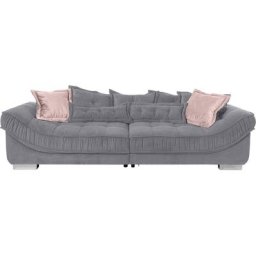 Leonique Big-Sofa Diwan, Breite 300 cm, lose Zier- und Rückenkissen